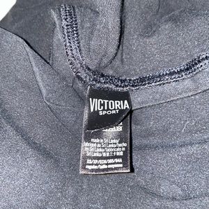 VS Black Foldover Bootcut Yoga legging, size XS